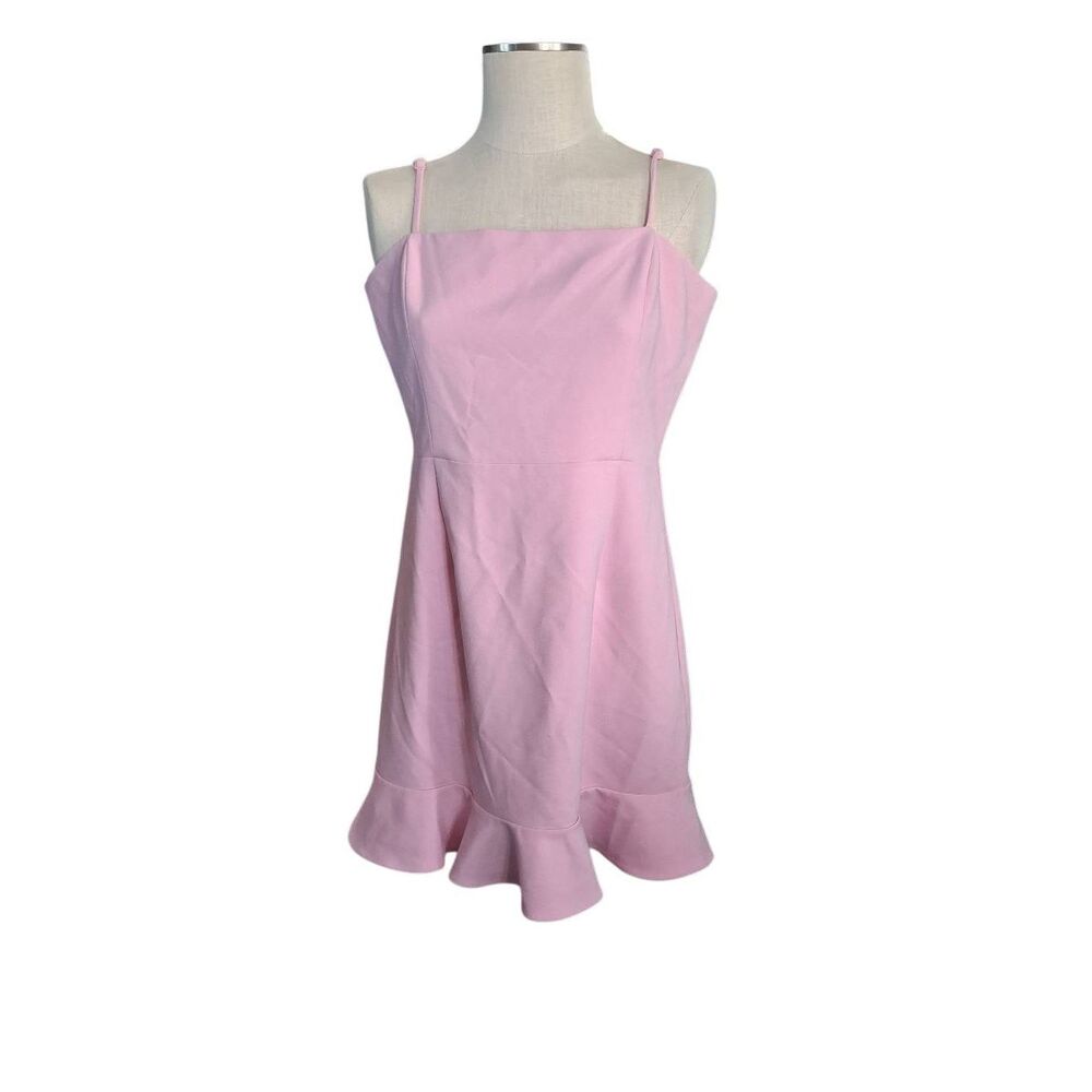 The French connection new with tags Lilac sachet women's 12 whisper frill hem